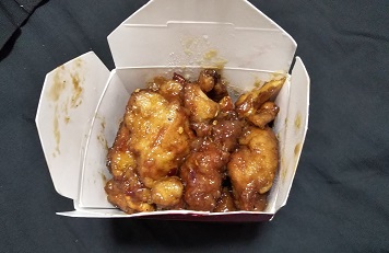 川崎ラゾーナのPANDAEXPRESSのオレンジチキン