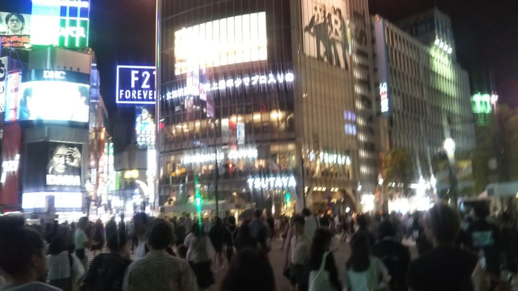 渋谷駅スクランブル交差点