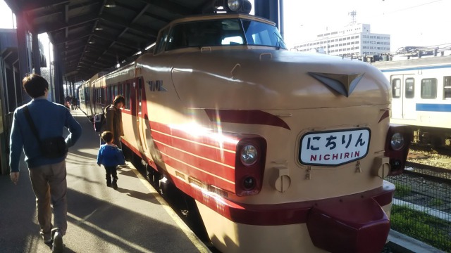 九州鉄道記念館のクハ481-603(日本車両)