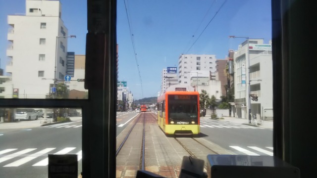 松山市の路面電車