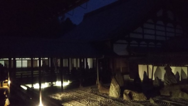 東福寺夜間拝観で見た方丈 八相庭