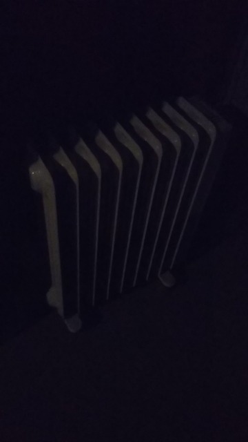 上田映劇の１階シアターの暖房器具