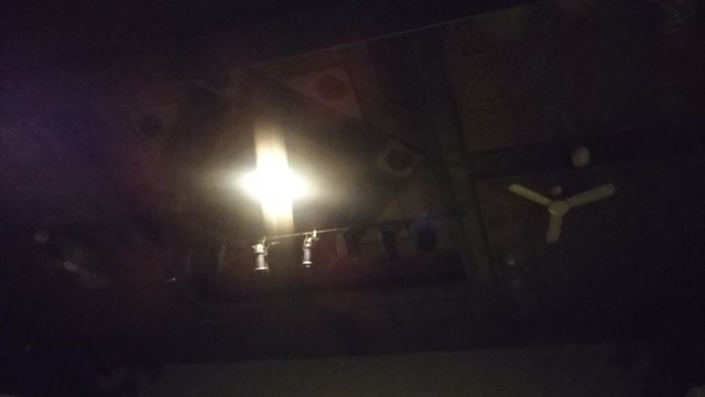 上田映劇の１階シアターの天井