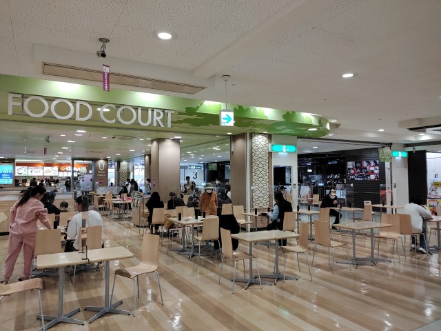 イオン松江ショッピングセンター２階フードコート