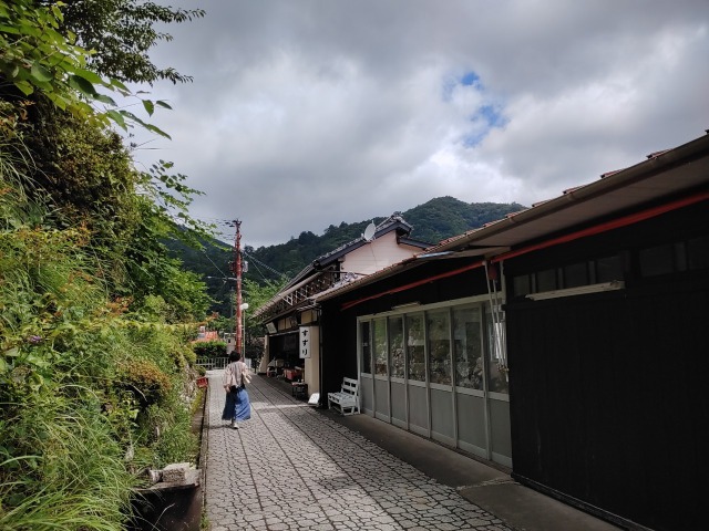 熊野那智大社への道