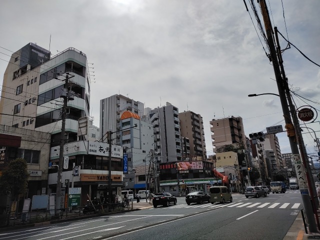 菊川の街