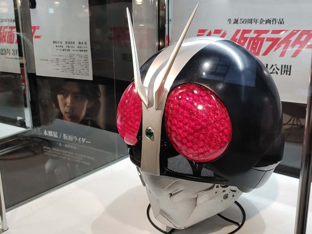 広島バルト１１のシン・仮面ライダー展示