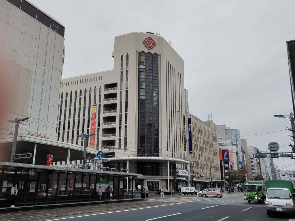 JR広島駅から夢売劇場サロンシネマ１・２への道