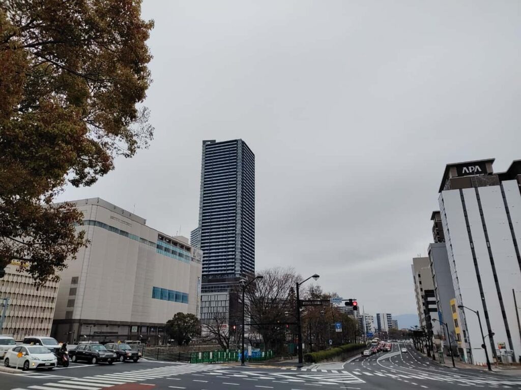 JR広島駅から夢売劇場サロンシネマ１・２への道