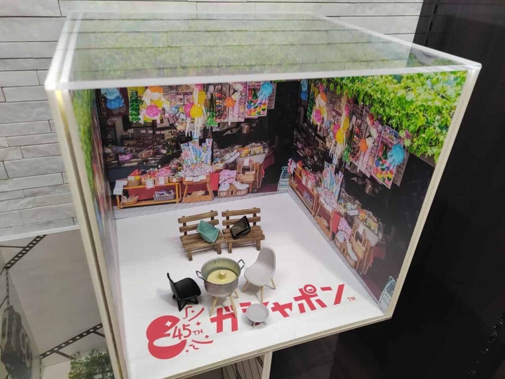 OSシネマズミント神戸のガチャポンコーナー