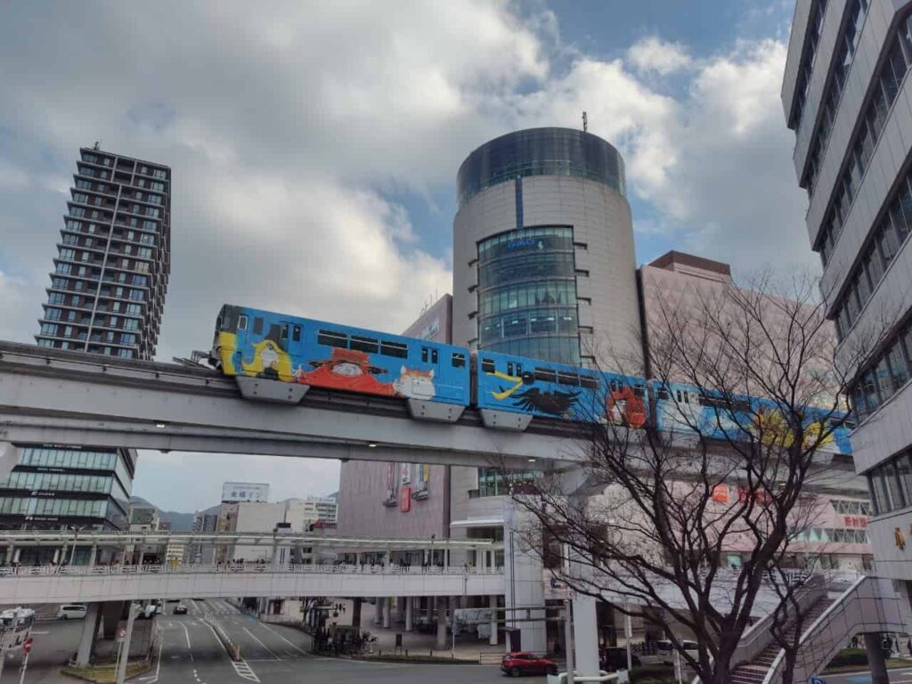 JR小倉駅のモノレール