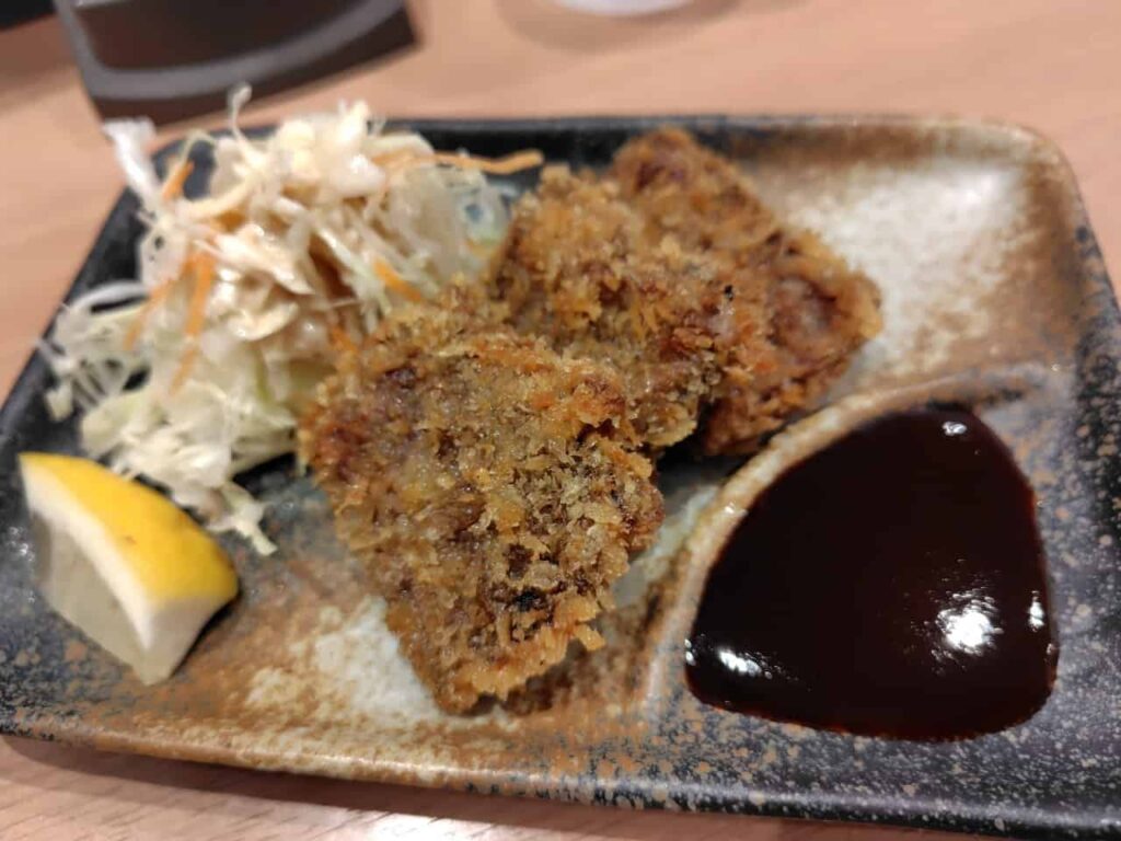 味庵しものせきの鯨カツ